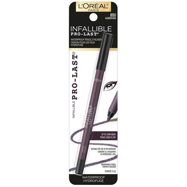 L'Oreal Paris Infallible Pro-Last Waterproof, Up to 24HR Pencil Eyeliner