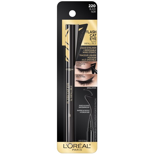 L'Oreal Paris Infallible Flash Cat Eye Waterproof Brush Tip Liquid Eyeliner