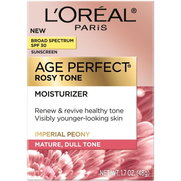 L'Oreal Paris Age Perfect Rosy Tone Broad Spectrum SPF 30 Tinted Sunscreen