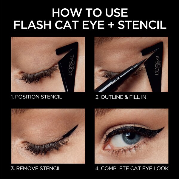 L'Oreal Paris Infallible Flash Cat Eye Waterproof Brush Tip Liquid Eyeliner