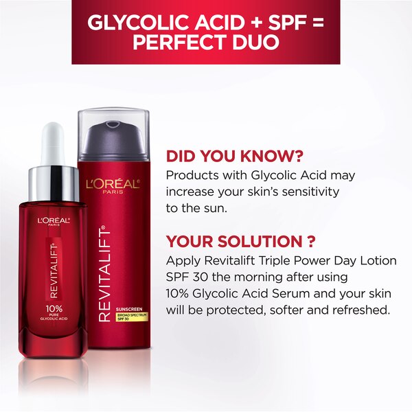 L'Oreal Paris Revitalift Derm Intensives 10% Pure Glycolic Acid Face Serum