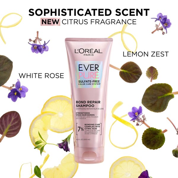 L'Oreal Paris EverPure Sulfate Free Bond Strengthening Shampoo, 6.8 OZ