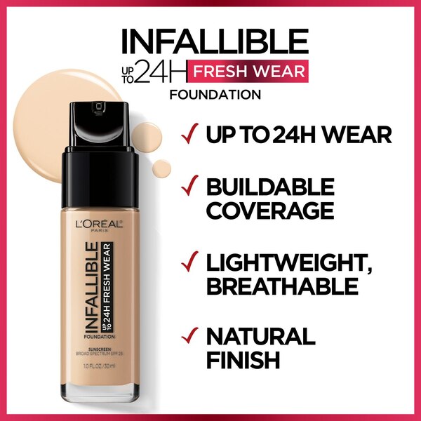 L'Oreal Paris Infallible 24 Hour Fresh Wear - Base liviana