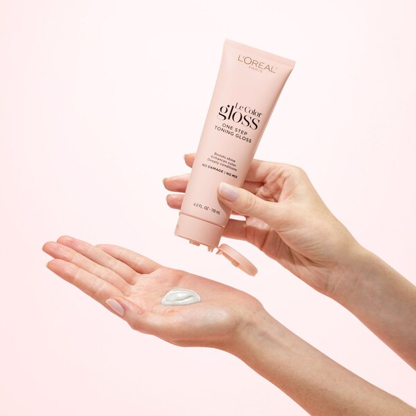 L'Oreal Paris Le Color Gloss One Step In-Shower Toning Gloss, Clear