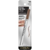 L'Oreal Paris Brow Stylist Micro Ink Pen by Brow Stylist, Up to 48HR Wear, thumbnail image 3 of 4