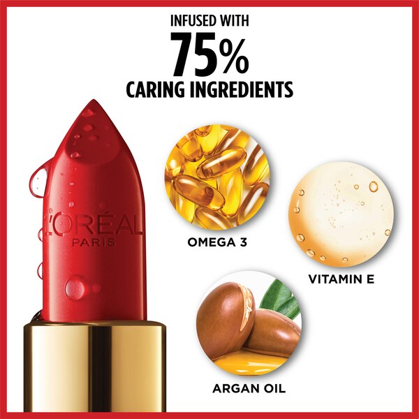 L'Oreal Paris Colour Riche Original Satin Lipstick for Moisturized Lips