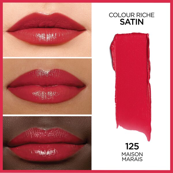 L'Oreal Paris Colour Riche Original Satin Lipstick for Moisturized Lips