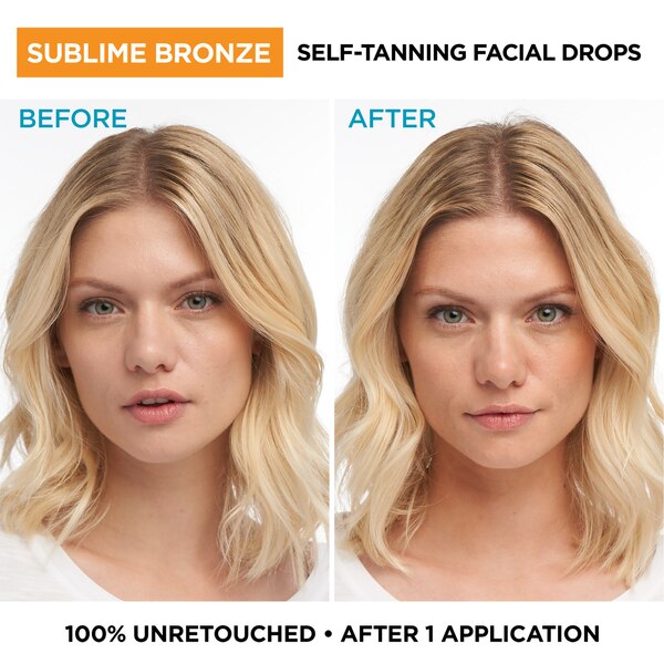 L'Oreal Paris Sublime Bronze Self Tanning Facial Drops, Fragrance-Free