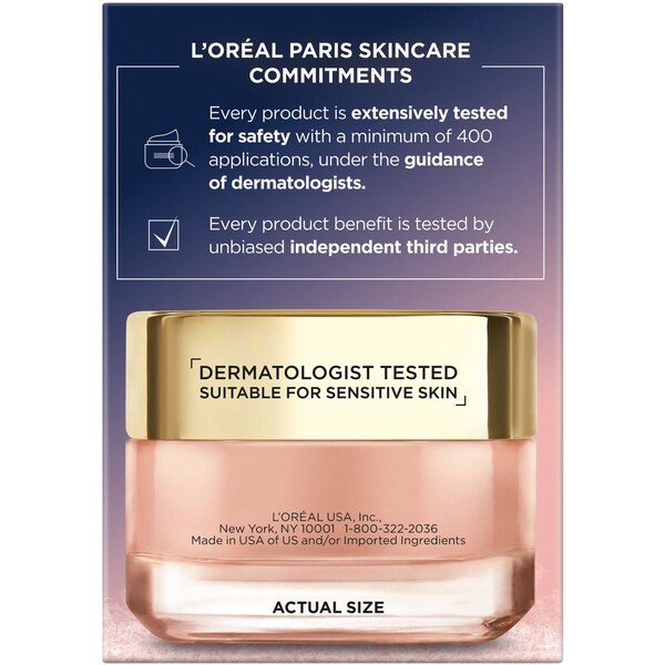 L'Oreal Paris Age Perfect Rosy Tone Cooling Night Moisturizer, 1.7 OZ