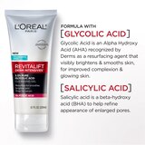 L'Oreal Paris Revitalift Derm Intensives 3.5% Glycolic Acid Cleanser, 6.7 OZ, thumbnail image 3 of 7