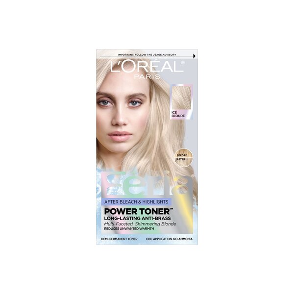 L'Oreal Paris Feria Power Toner, Long Lasting Anti Brass Toner