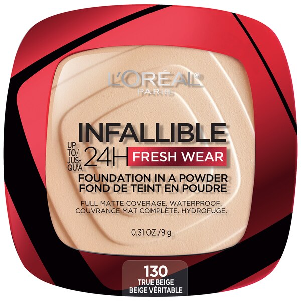 L'Oreal Paris Infallible Up to 24H Fresh Wear - Base en polvo, acabado mate