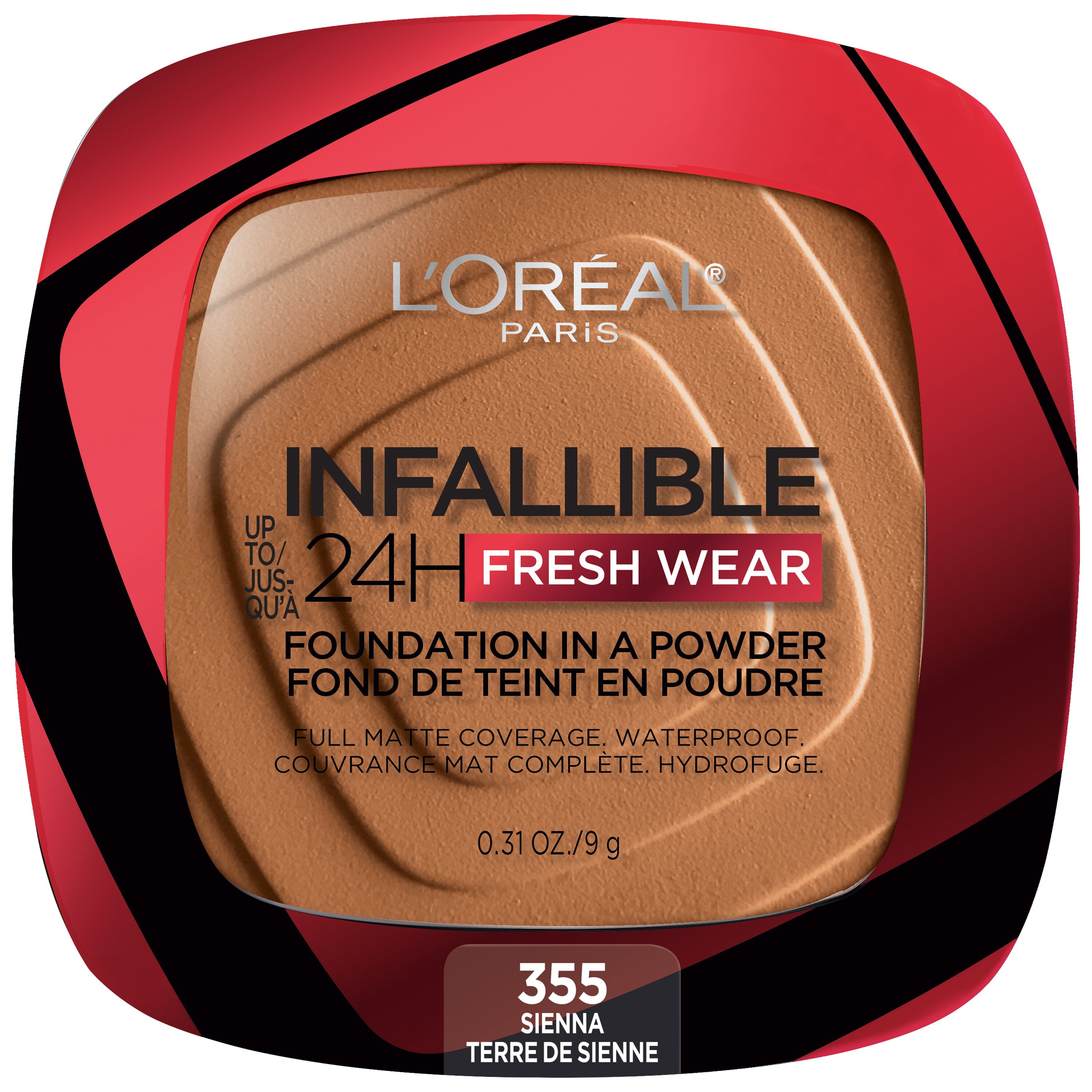 L'Oreal Paris Infallible Up to 24H Fresh Wear - Base en polvo, acabado mate