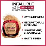 L'Oreal Paris Infallible Up to 24H Fresh Wear in a Powder, Matte Finish, thumbnail image