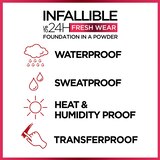 L'Oreal Paris Infallible Up to 24H Fresh Wear in a Powder, Matte Finish, thumbnail image