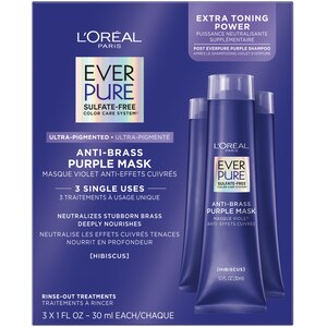 L'Oreal Paris EverPure Sulfate Free Anti Brass Purple Mask