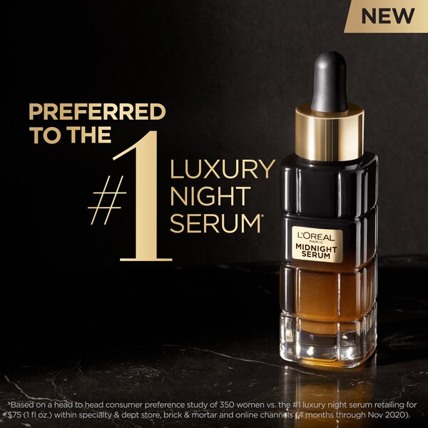 L'Oreal Paris Age Perfect Cell Renewal Midnight Serum Anti-Aging Complex, 1 OZ