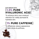 L'Oreal Paris Revitalift Derm Intensives Hyaluronic Acid Plus Eye Serum, 0.67 OZ, thumbnail image