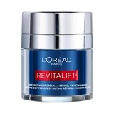 L'Oreal Paris Revitalift Hydrating Pressed Night Moisturizer with Retinol, 1.7 OZ, thumbnail image