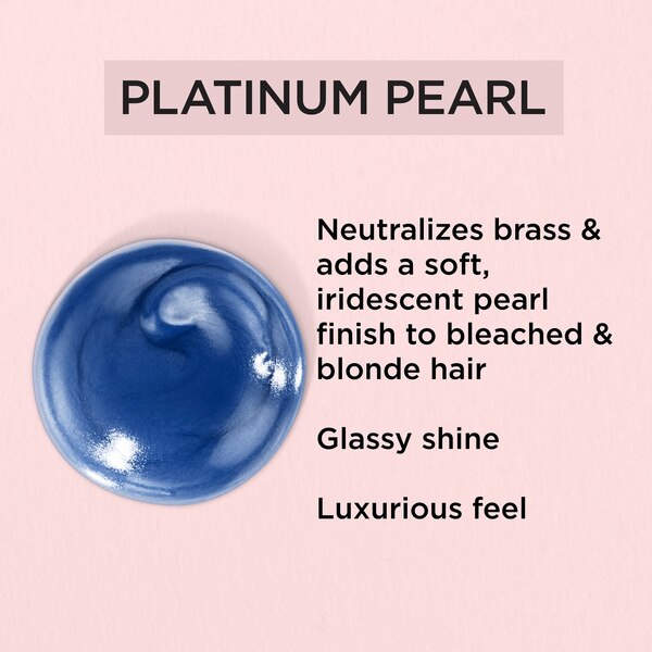 L'Oreal Paris Le Color Gloss One Step In-Shower Toning Gloss, Platinum Pearl