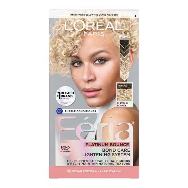 L'Oreal Paris Feria Platinum Bounce Bond Care Lightening System