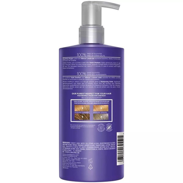 L'Oreal Paris EverPure Sulfate Free Purple Conditioner