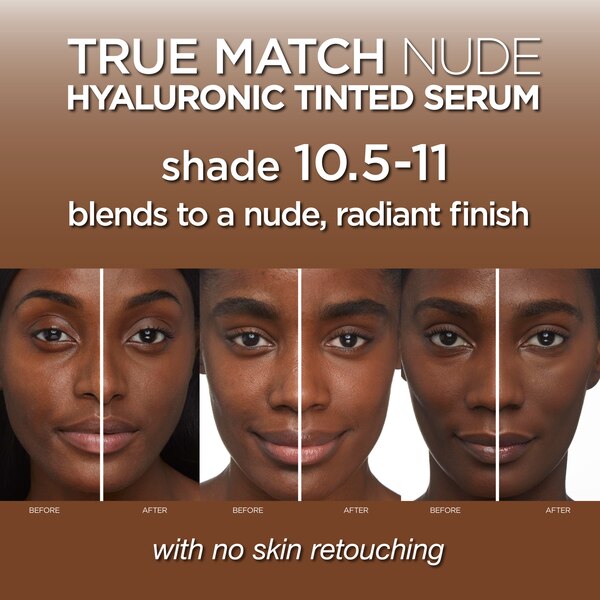 L'Oreal Paris True Match Hyaluronic Tinted Serum, Makeup Skincare Hybrid