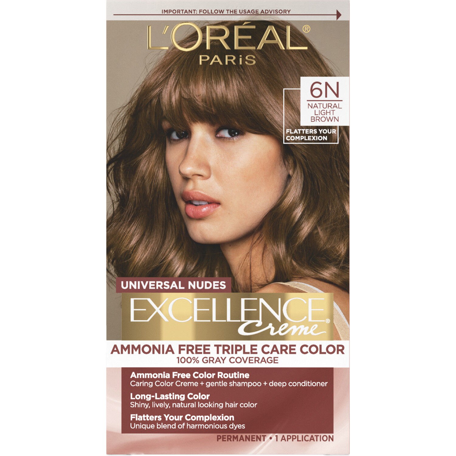 L'Oreal Paris Excellence Universal Nudes Permanent Hair Color