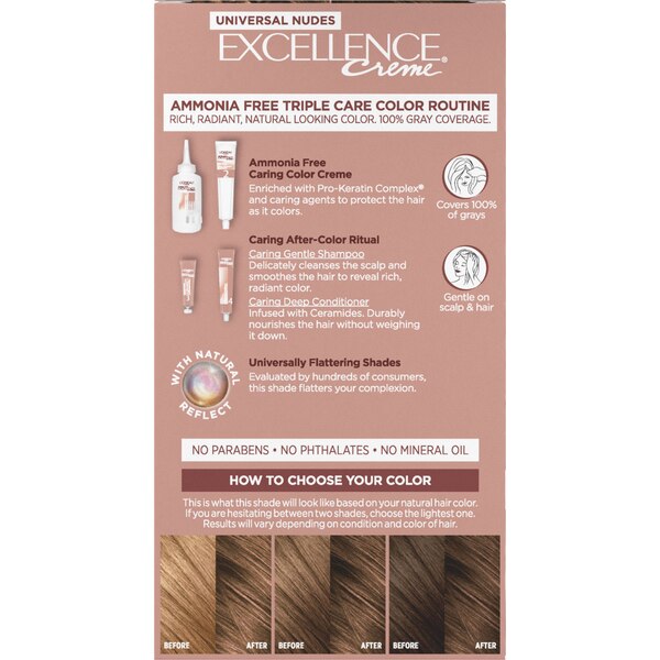 L'Oreal Paris Excellence Universal Nudes Permanent Hair Color