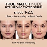 L'Oreal Paris True Match Hyaluronic Tinted Serum, Makeup Skincare Hybrid, thumbnail image