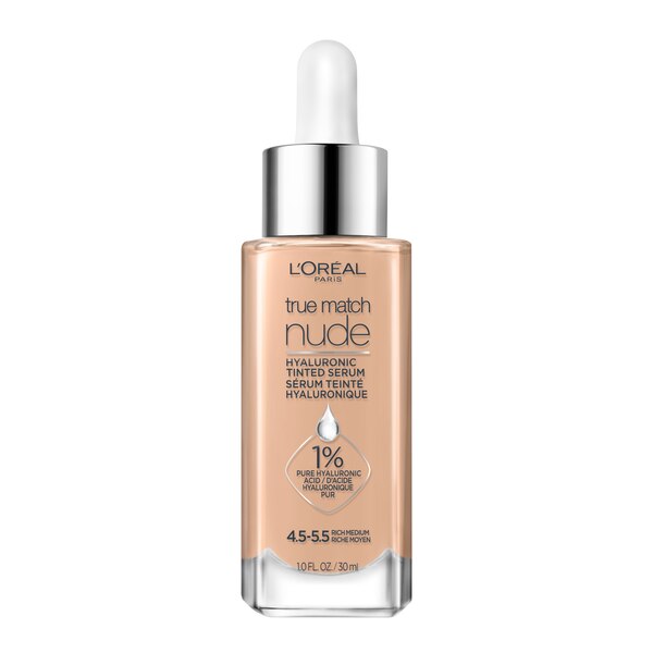 L'Oreal Paris True Match Hyaluronic Tinted Serum, Makeup Skincare Hybrid