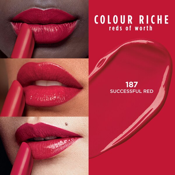 L'Oreal Paris Colour Riche Reds of Worth Satin Lipstick with Intense Color