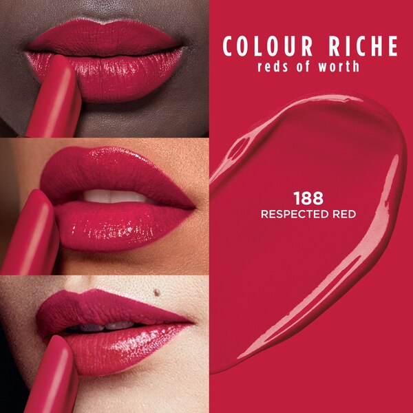 L'Oreal Paris Colour Riche Reds of Worth Satin Lipstick with Intense Color