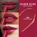 L'Oreal Paris Colour Riche Reds of Worth Satin Lipstick with Intense Color, thumbnail image 5 of 9