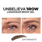 L'Oreal Paris Unbelieva-Brow Longwear Waterproof Brow Gel, thumbnail image