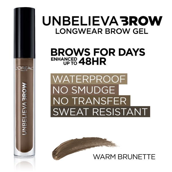 L'Oreal Paris Unbelieva-Brow Longwear Waterproof Brow Gel