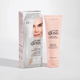 L'Oreal Paris Le Color Gloss One Step In-Shower Toning Gloss, Silver White, thumbnail image