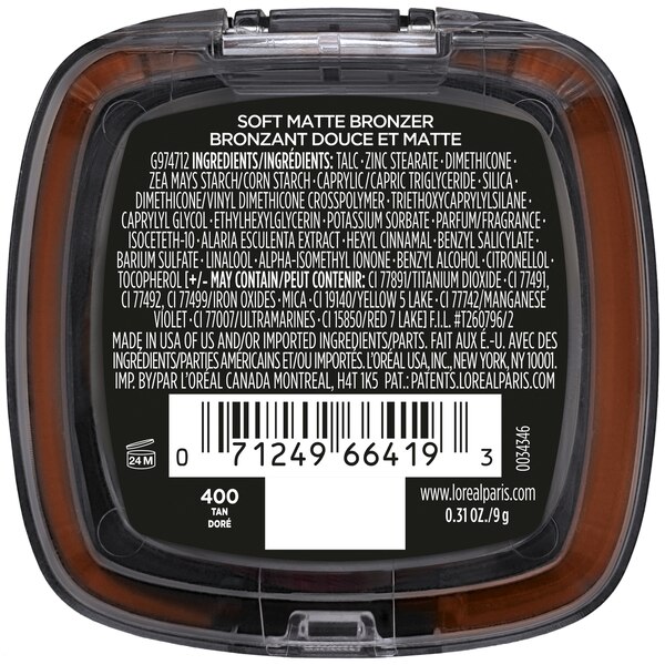 L'Oreal Paris Infallible Up to 24H Fresh Wear Soft Matte Bronzer