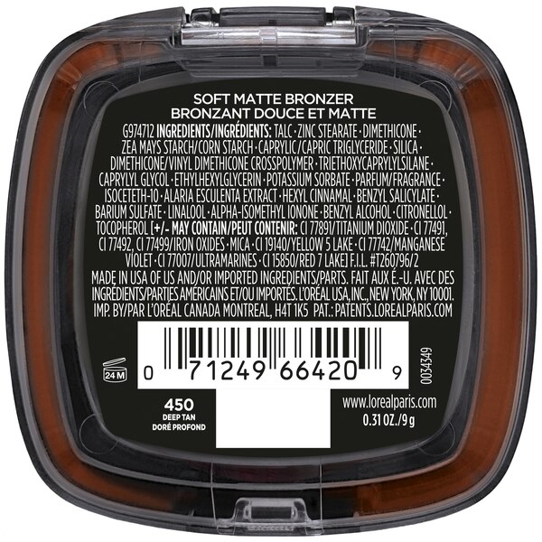 L'Oreal Paris Infallible Up to 24H Fresh Wear Soft Matte Bronzer