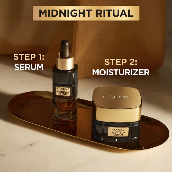 L'Oreal Paris Age Perfect Cell Renewal Midnight Cream, Antioxidants, 1.7 OZ