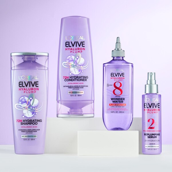 L'Oreal Paris Elvive Hyaluron + Plump Hydrating Shampoo