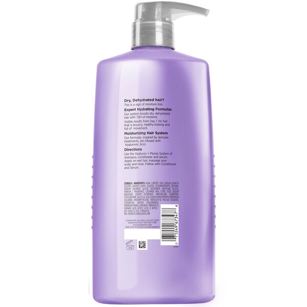 L'Oreal Paris Elvive Hyaluron + Plump Hydrating Shampoo