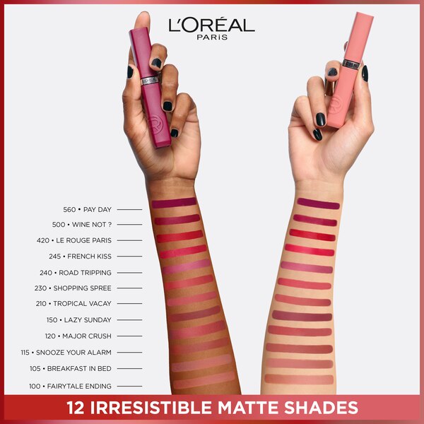 L'Oreal Paris Infallible Matte Resistance - Lápiz labial líquido