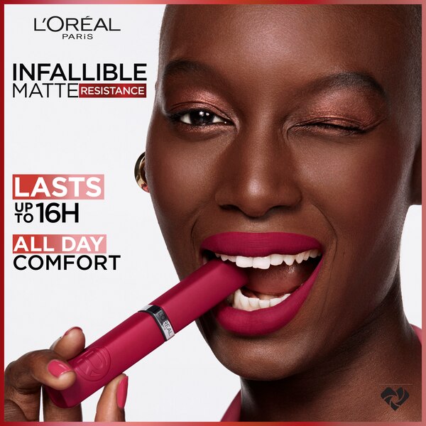 L'Oreal Paris Infallible Matte Resistance - Lápiz labial líquido