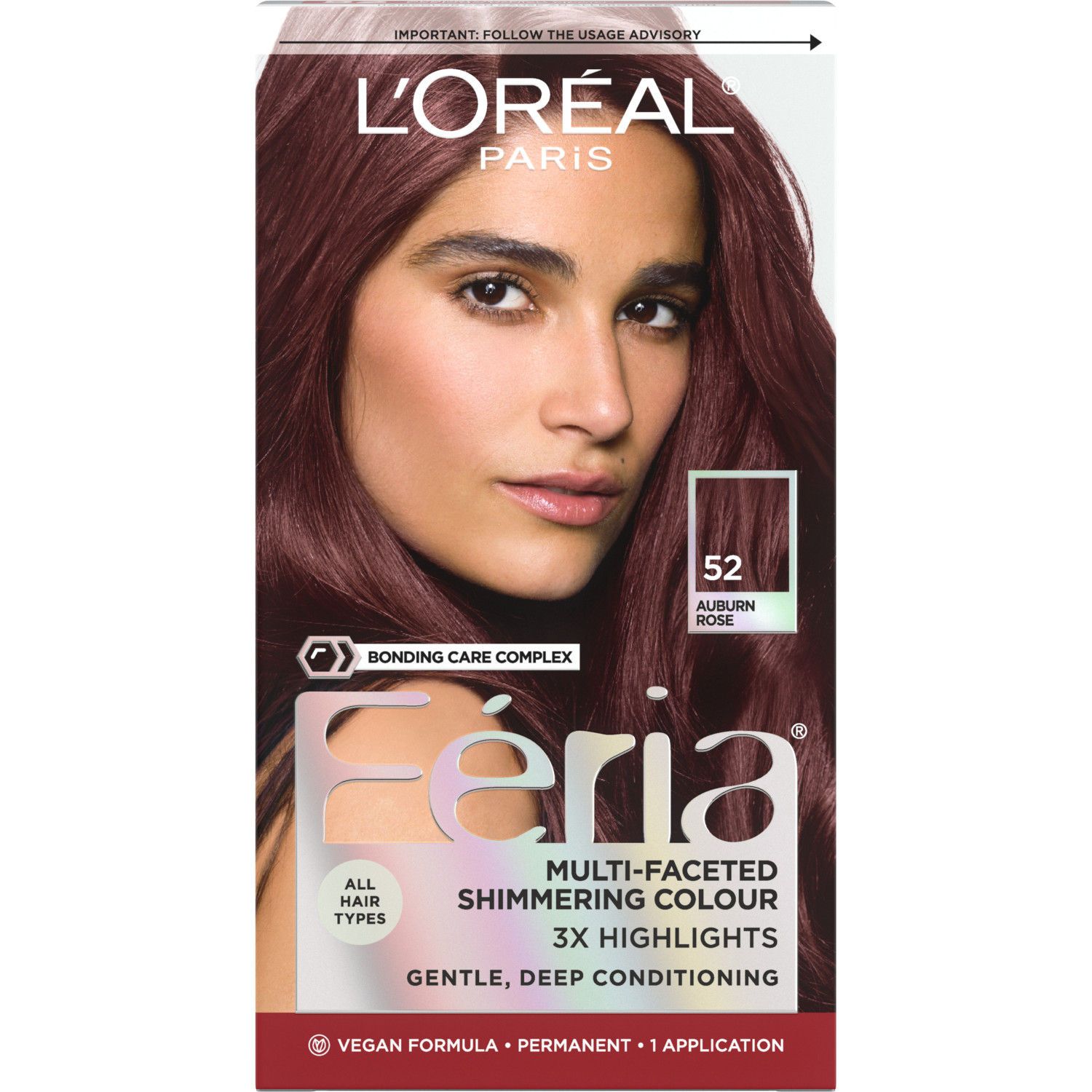 L'Oreal Paris Feria Multi-Faceted Shimmering Permanent Hair Color
