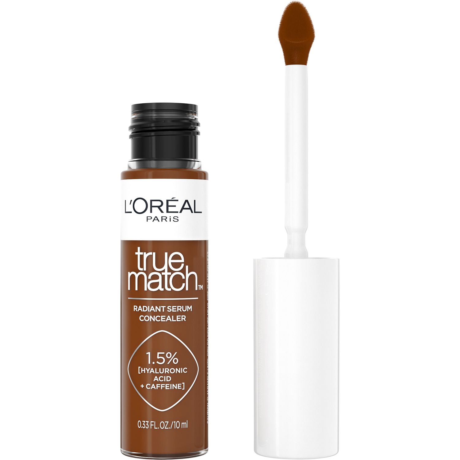 L'Oréal Paris Radiant Serum Concealer with Hyaluronic Acid & Caffeine, W10.5, .33 OZ