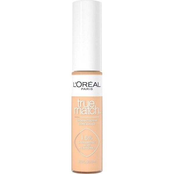 L'Oréal Paris Radiant Serum Concealer with Hyaluronic Acid & Caffeine, .33 OZ