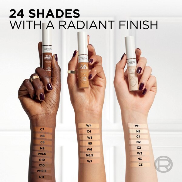 L'Oréal Paris Radiant Serum Concealer with Hyaluronic Acid & Caffeine, .33 OZ