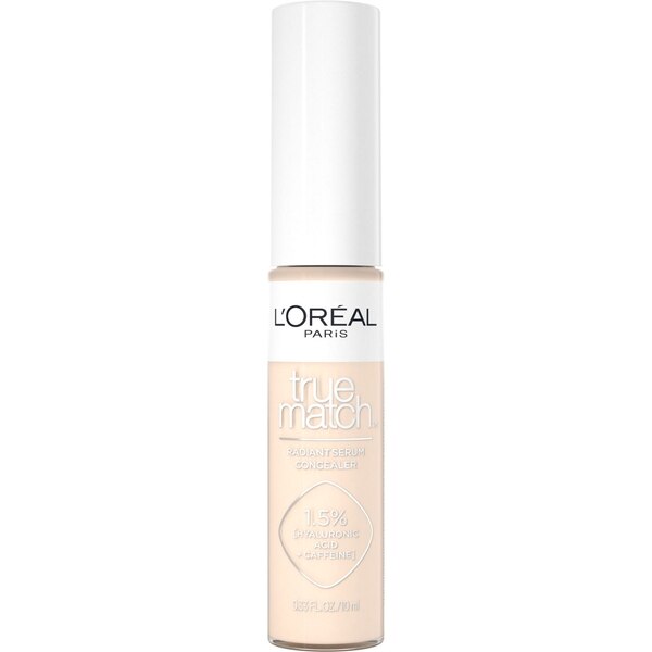 L'Oréal Paris Radiant Serum Concealer with Hyaluronic Acid & Caffeine, .33 OZ