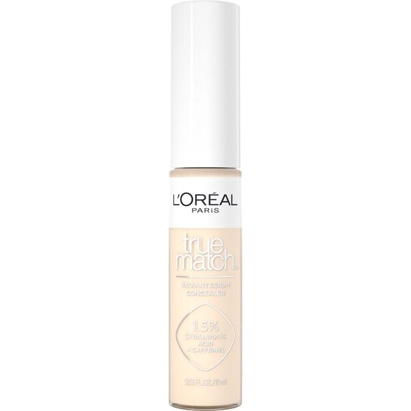 L'Oréal Paris Radiant Serum Concealer with Hyaluronic Acid & Caffeine, .33 OZ